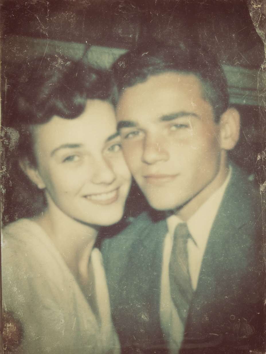 Vintage relatives photo